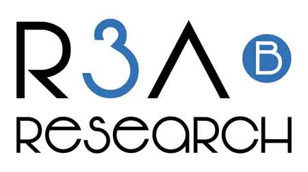 Logo de la empresa R3a Research
